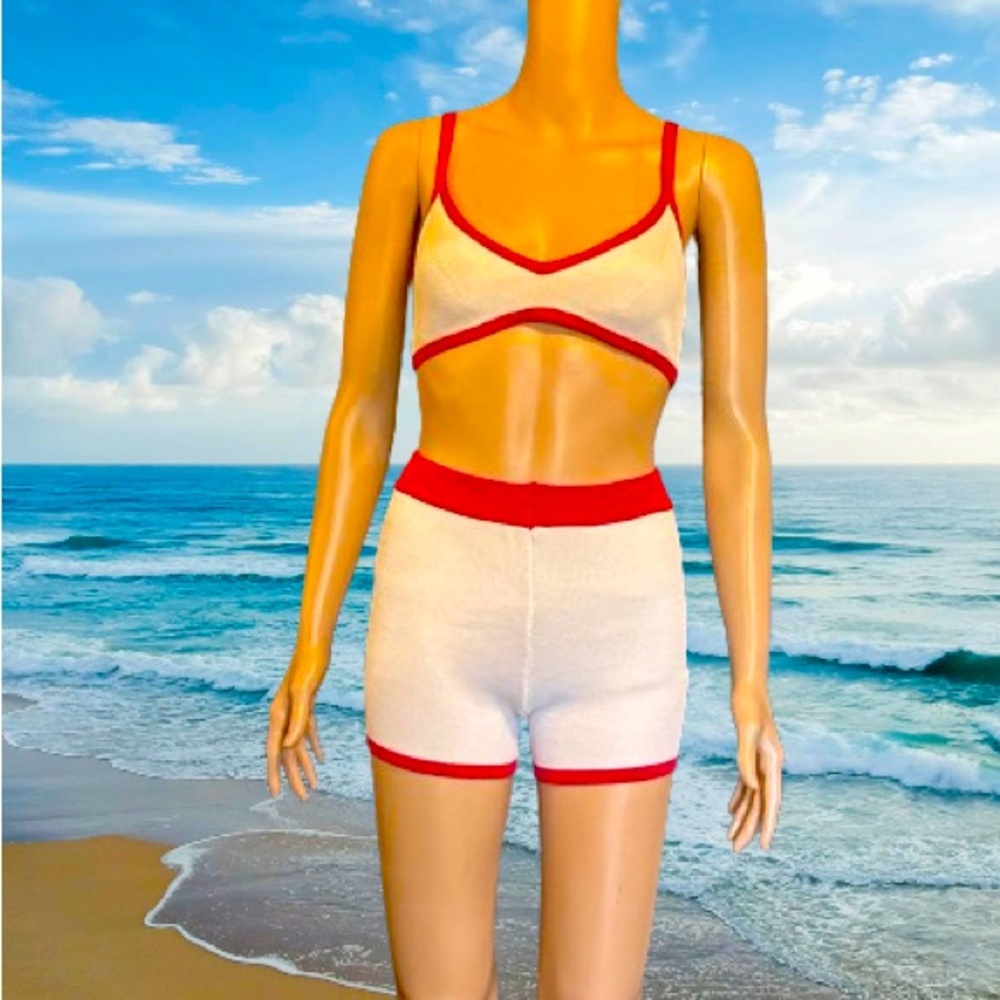 2 piece short set size small and medium only $10